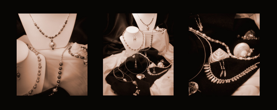 jewellery collage